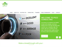 Tablet Screenshot of pico-consulting.com